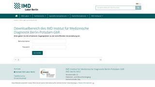 
                            5. IMD Login: IMD Institut für medizinische Diagnostik, Labor - IMD Berlin