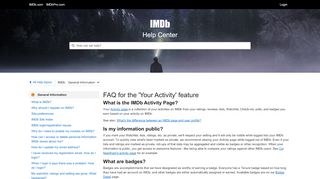 
                            8. IMDb | Help