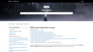 
                            1. IMDb login/registration issues - IMDb | Help