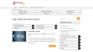 
                            5. Imds Air Force Log In – Af Portal Login