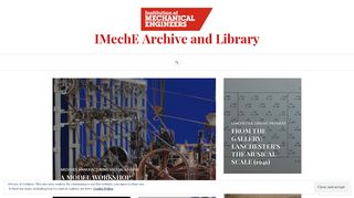 
                            10. IMechE Archive and Library – Institution of Mechanical Engineers ...