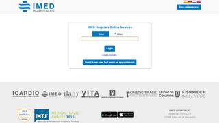 
                            2. IMED Hospitals Online Services - Citas Online IMED Hospitales