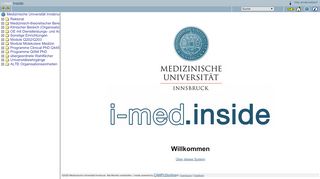 
                            1. imed.inside - Medizinische Universität Innsbruck