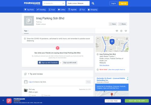 
                            7. Imej Parking Sdn Bhd - Parking - Foursquare