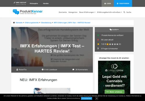
                            13. √ IMFX Erfahrungen | IMFX Test | IMFX Erfahrungsbericht | IMFX ...