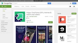 
                            10. Imgur: Find funny GIFs, memes & watch viral videos - Apps on Google ...
