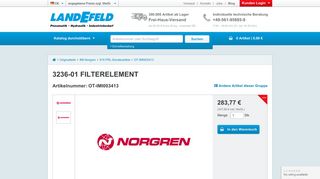 
                            9. IMI-Norgren 3236-01 FILTERELEMENT (OT-IMI003413) - Landefeld ...