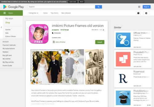 
                            4. Imikimi Free Frames & Effect old version – Apps bei Google Play