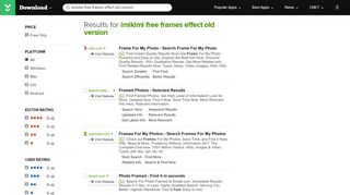 
                            12. Imikimi Free Frames & Effect old version for Android - CNET Download