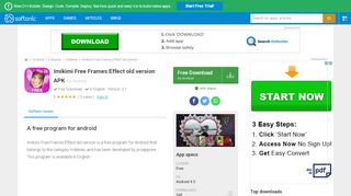 
                            8. Imikimi Free Frames Effect old version for Android - Download