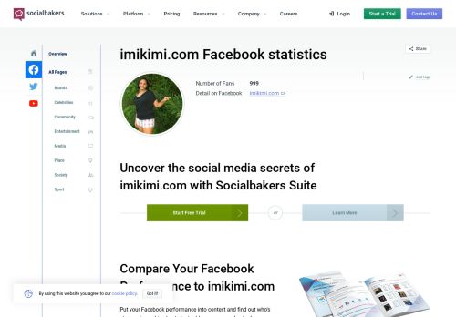 
                            12. imikimi.com | Detailed statistics of Facebook page | Socialbakers