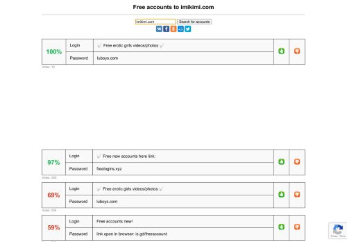 
                            10. imikimi.com - free accounts, logins and passwords