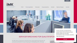 
                            1. IMK | Serviceforschung für Qualitätsführer