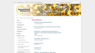 
                            13. Imkerei-Software: Bienenzuchtverein Obertaunus - Taunusimker