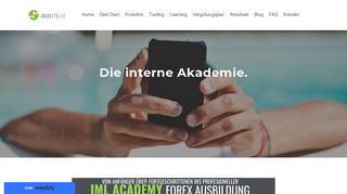 
                            2. IML Academy - iMarketsLive Deutsch