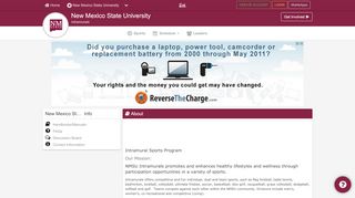 
                            9. IMLeagues | New Mexico State University | Intramural Home