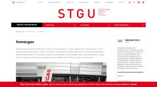 
                            7. Immergas - STGU - Stowarzyszenie Twórców Grafiki Użytkowej