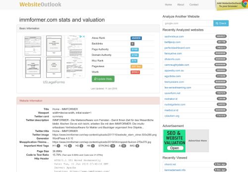 
                            8. Immformer : Immformer: Immobilien Software für Makler und Bauträger