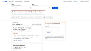 
                            10. Immigration Jobs, Employment | Indeed.com