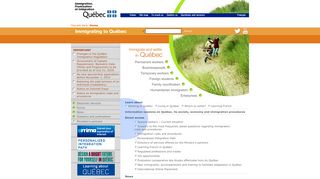 
                            6. Immigration-Québec - Home Page