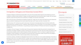 
                            10. Immigration, Refugees and Citizenship Canada (IRCC) - ...