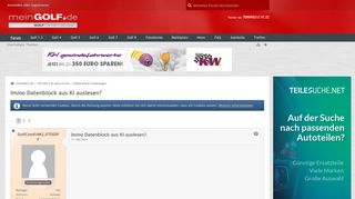 
                            3. Immo Datenblock aus KI auslesen? - Elektronik & Codierungen ...