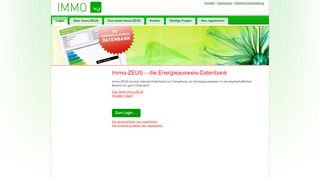 
                            10. Immo-ZEUS – die Energieausweis-Datenbank / Login