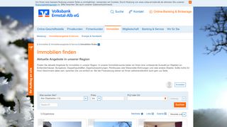 
                            6. Immobilien finden - Volksbank Ermstal-Alb