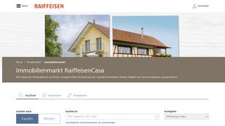 
                            13. Immobilien kaufen oder mieten - Immobilienmarkt Schweiz | Raiffeisen