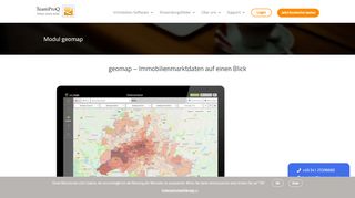
                            4. Immobilien-Marktdaten für Ihre Recherche - Modul geomap - TeamProQ