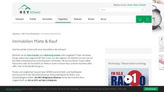 
                            8. Immobilien Miete & Kauf - HEV Schweiz