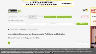 
                            12. Immobilienanbieter in der Region 38 - immo38.de