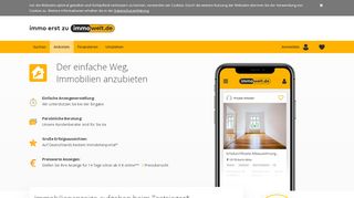 
                            4. Immobilienanzeige aufgeben - einfach und schnell mit Immowelt!