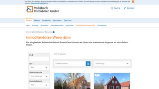 
                            8. Immobilienbörse Weser-Ems - Volksbank eG Westrhauderfehn