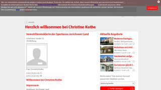 
                            6. Immobilienmakler Christine Kothe | Sparkassen-Immobilien