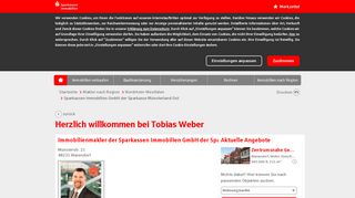 
                            10. Immobilienmakler Tobias Weber | Sparkassen-Immobilien