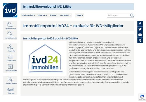 
                            11. Immobilienportal IVD24 – exclusiv für IVD-Mitglieder | IVD Mitte e.V.