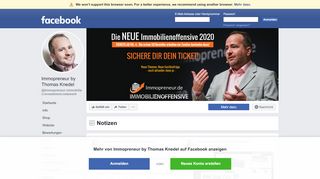 
                            12. Immopreneur by Thomas Knedel - Notizen | Facebook