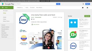 
                            1. imo beta free calls and text - Apps on Google Play