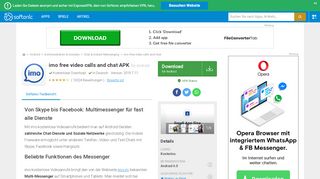 
                            13. imo free video calls and chat für Android - Download