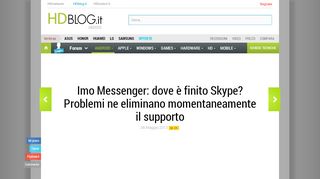 
                            9. Imo Messenger: dove è finito Skype? Problemi ne eliminano ...