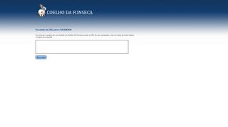 
                            5. Imobiliária Coelho da Fonseca - Encurtador de URL para o Facebook