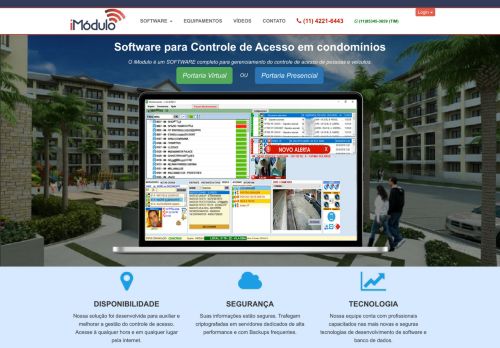 
                            12. iModulo - Software para portaria virtual e controle de acesso