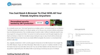 
                            11. Imo.im: Browser Based All-In-One Chat With Facebook,Gtalk,Skype ...