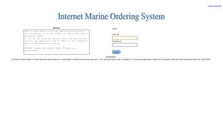 
                            12. iMOS Login Page - PSA Marine