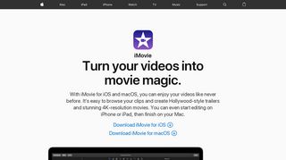 
                            1. iMovie - Apple