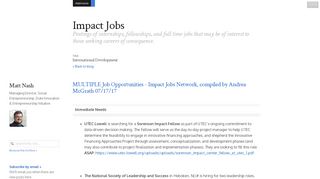 
                            10. Impact Jobs - Posthaven