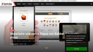 
                            8. Impariamo una nuova lingua con Babbel • La nostra prova • TechZilla