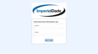 
                            10. Imperial Bag Online Ordering System Login