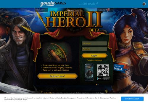 
                            3. Imperial Hero 2 - Spiel gratis Online | Youdagames.com